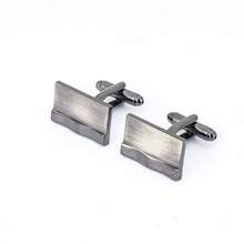 1 Piece Cufflinks, Decorative Shirt Sleeve Accessory For Wedding Business Party Formal Occasions - Multicolor - View 4