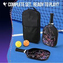 9pcs New Outdoor Pickleball Paddle Set, Training Pickleball Paddle, Fiberglass Pickleball Paddle - D - View 9