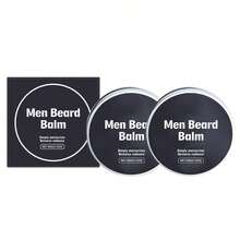 Beard Balm – Softens And Smooths Frizz – Lightweight Texture For A Natural Finish - Men's Beard Care Cream - View 1