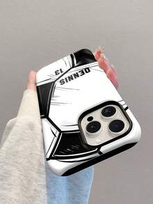 DIY Custom Phone Case, Double-Layer Glossy Protective Case, Customizable With Photos And Names, Compatible With IPhone 11/12/13/14/15/16/17 Pro Max, Suitable As A Gift For Friends - Multicolor - View 6