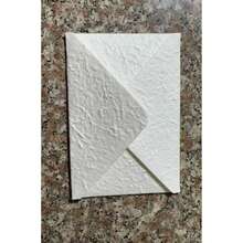3入手工紋理紙信封，尺寸4.33"X6.3"(11*16cm)，厚實空白信封，鄉村風美學設計，適用於婚禮邀請函、手寫信件、禮品卡包裝與感謝卡，不含麻繩，婚禮信封、信封、邀請函信封、生日紅包信封、婚禮回禮、感謝卡 - B - 查看 10