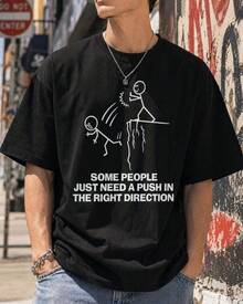 Camiseta retro estilo callejero de los 90s, unisex con estampado.camisetas - Negro - Ver 1