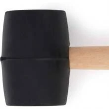 Coleman Rubber Mallet With Tent Peg Remover Hook, Double-Sided Mallet Head Made Of High-Impact Rubber, Great For Camping, Tailgating, Carpentry, Variant 2 - 均碼(4 件裝) - 查看 4