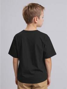 Camiseta de manga corta para niño, estilo retro, con estampado de un coche clásico de la , diseño único y moderno, cómoda y agradable al tacto. - Gris - Ver 11