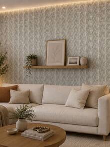 Self-Adhesive PVC Wallpaper, Washable, Decorative Wood Pattern, 5m X 10m Roll, For Home Renovation And Decoration, Living Room, Bedroom, Kitchen, Furniture, Patterned Wall Covering. - F204 - 查看 3
