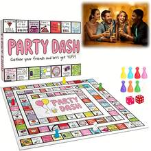 Adult Drinking Game Set - Perfect For Parties & Holiday Season Eve Gatherings, Interactive Fun Board Games - 1 Pcs - View 9