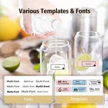 Marklife P15 Label Sticker Thermal Paper Self-Adhesive White/Colour/Cable Labels Compatible For P11/ P12/ P15/ P50/Q30 Mini Portable Thermal Printer For School/Office/Home/ Shop Market - View 6