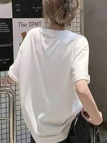Women T-Shirts - White - View 4