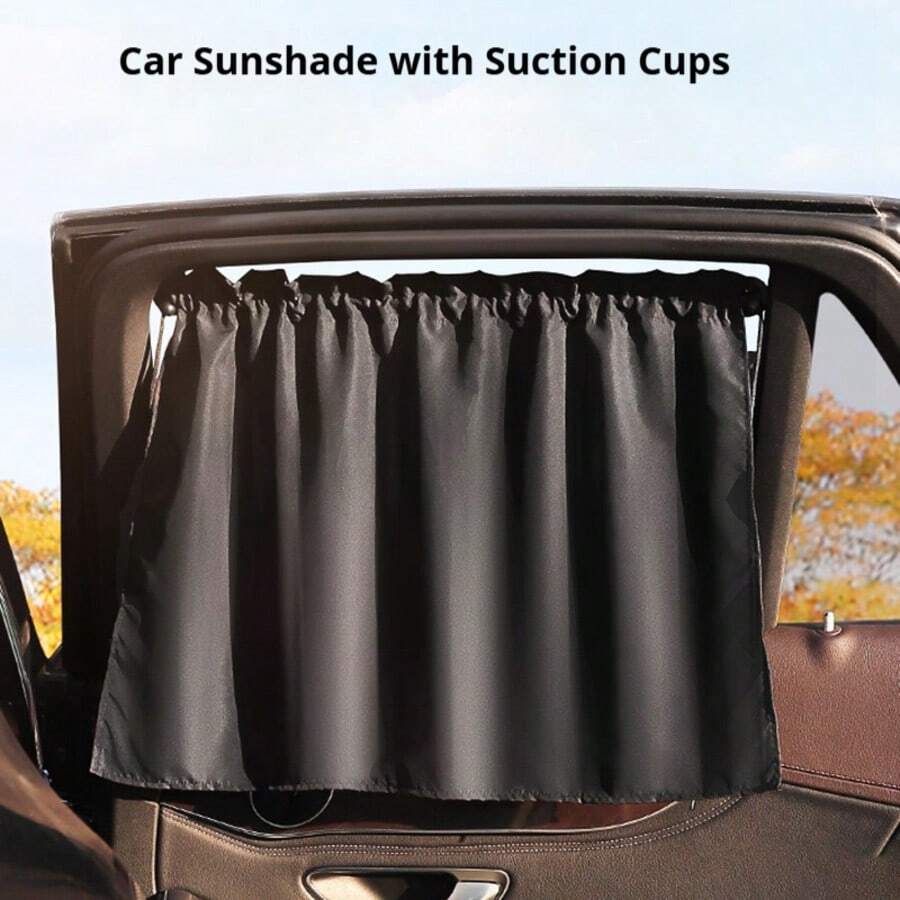 Suction Cup Car Window Sun Shade Cartoon Universal Side Window Sunshade UV Protection