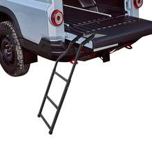 YUNRUX Tailgate Ladder, Universal Tailgate Ladder, Foldable Truck Tailgate Ladder - A - View 1