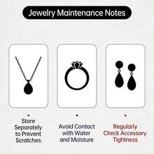 1pc Women's Fashion Minimalist Heart Pendant Necklace, Titanium Steel Non-Fading Clavicle Chain, Suitable For Women's Daily, Party, Music Festival Wear - Beaded Heart Necklace - View 5