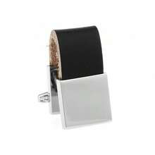1 Piece Cufflinks, Decorative Shirt Sleeve Accessory For Wedding Business Party Formal Occasions - Multicolor - View 3