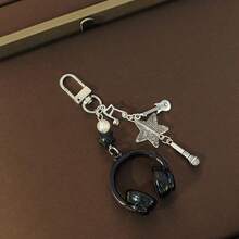 Musical Note Keychain Creative Pendant Style Music Earphone Shape Exquisite Phone Chain Personalized Backpack - Birthday Gift - Holiday Gift - Gift - Giveaway - Perfect Gift - Ideal Gift - Surprise Gift - Multicolor - View 5