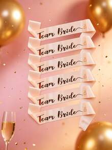 1pc-Teambride Bridesmaid Sash, Bachelorette Party Shoulder Strap, Bachelorette Party Decor - Singles Party Strap - View 11