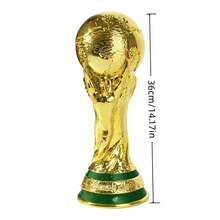 FIFA FIFA 樹脂美式足球獎盃，適用於加拿大、墨西哥、美國活動，經典杯型獎盃設計，適合收藏展示、生日派對裝飾、辦公室展示禮品、運動迷禮物 - 查看 14
