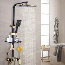 HaroldDol Système de douche - Noir - Voir 11