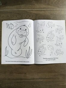 Coloring Books, Hand-Painted Graffiti Easy Coloring Book Cartoon Animals, The Ideal Gift For Children, Colors, Suitable For 3 Years Old + Educational Activity Pages, Classroom Learning, Birthday Or Back-To-School Gifts - Multicolor - View 7