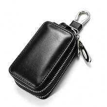Dompet Kunci dengan Jendela Transparan, Gaya Sederhana, Dompet Koin dengan Resleting Ganda, Tempat Kunci Mobil Satu Bagian, Hadiah Halloween, Hadiah Hari Guru, Hadiah untuk Pria, Hadiah untuk Wanita - MultiWarna - View 12