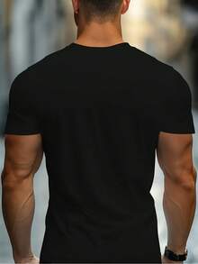 Men's SeaEagles Rugby League T-Shirt - Thick Black Cotton T-Shirt With Pink/White Design, Comfortable Short Sleeve Fit For Fans, Casual And Everyday Wear - 黑色 - 查看 2