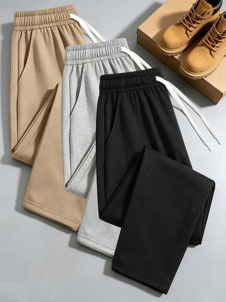 Men's Must-Have: Loose Wide-Leg Long Pants, Draped Design, Oversized Casual Long Pants-Versatile Outdoor Choice, Husband Sports - Black - View 1