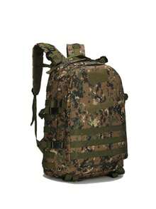 Mochila Escolar Resistente para Exteriores 4P - Verde militar - Ver 1