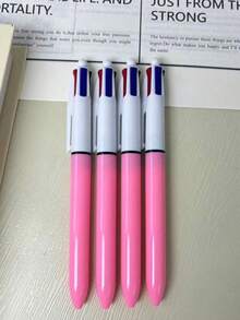 8pcs/Set Multi-Color Ballpoint Pens, 1.0mm Tip, 4-In-1 Colorful Pens, Retractable Cute Nurse Pens, 4-In-1 Colors, Suitable For School, Students, Nurse Notes, Whiteboard, Office Supplies, Back To School Essentials - Sets - View 11