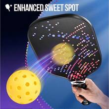 9pcs New Outdoor Pickleball Paddle Set, Training Pickleball Paddle, Fiberglass Pickleball Paddle - D - View 7