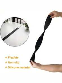 1pc Trimmable Size | Home Countertop Gap Sealing Strip, Oil-Resistant, Heat-Insulating, Dust-Proof, Multi-Functional, Suitable For Kitchen Stove Countertop Storage And Organization, Daily Home Use Essential, Waterproof, Stain-Resistant, Easy To Clean, High Elasticity, Heat-Resistant Silicone Material, Home Kitchen And Bathroom Stove Accessories - View 6