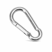 1/3 buah Gantungan Kunci Luar Ruangan 80mm Kait Pengunci Pegas Carabiner Gantungan Kunci Tahan Lama untuk Berkemah dan Bepergian - A - View 10