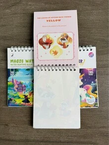 Portable Magic Water Book, Both A Watercolor Painting Book And A Reusable Coloring Book, An Educational Doodle Drawing Toy, Suitable For Easter, Christmas, Birthdays, And New Year Gifts - Pen Color And Style Are Random Back To School - Multicolor - View 6
