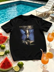 T-Shirty dla mężczyzn - Czarne - Zobacz 2