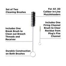 Thunder Cloud Steel Breech Fire Channel Cleaning Brush Set, .50 BMG, Black, 1 Set, 87120A - 1 - View 3