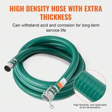 50.8 Mm X 6.1 M Suction Hose, Hose With Cam Connectors, Aluminum Fittings For Various Pumps For Wastewater Treatment, Water Transport, Green - 2.0inch 20ft - 查看 4