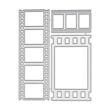 قالب معدني لقص الطوابع، مناسب لتزيين ألبوم الصور DIY وقص الحرف اليدوية والبروز وصنع البطاقات وقالب ألبوم الصور والحرف اليدوية والبروز - LG26-8107 - مشاهدة 2