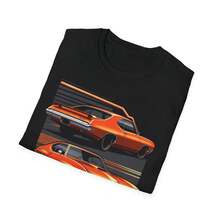 The Judge 1969 GTO Dual View Classic Muscle Car Retro Graphic T-Shirt - White - View 4