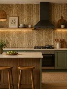 Self-Adhesive PVC Wallpaper, Washable, Decorative Wood Pattern, 5m X 10m Roll, For Home Renovation And Decoration, Living Room, Bedroom, Kitchen, Furniture, Patterned Wall Covering. - M202 - 查看 4