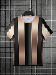 Camiseta Básica de Cuello Redondo: Ajuste Clásico Atemporal para Todo Tipo de Cuerpo, Diseño Sólido y Simple para un Estilo Casual Sin Esfuerzo - Negro - Ver 2