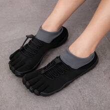 A B C Lunpao 0268 Five-Finger Shoes For Women And Men, Indoor Soft Sole Yoga Pilates Comprehensive Training Fitness Shoes - Black - View 21