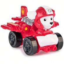 Spin Master Paw Patrol Juego de 6 piezas de coches de carreras de cachorros Air Rescue, incluye a Archie, Mao Mao, Tian Tuan, Xiao Li, Rocky y Zuma, adecuado para niños y niñas de 3 años en adelante - MARSHALL - Ver 3