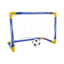 Mini Soccer Goal Set With Ball And Net, 77cm Wide, Portable Soccer Goal, Easy To Assemble, Soccer Sports Accessories, Soccer Practice Equipment, Outdoor Sports Accessories, Improve Accuracy, Sports Equipment, Team Sports - One Size Fits All - View 1