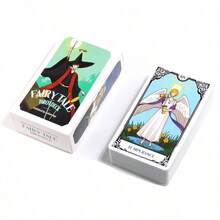1pc Mysterious Tarot Card Fortune Telling Game Cards Party Gathering Game Fairy Tale Tarot - Lime Green - View 4