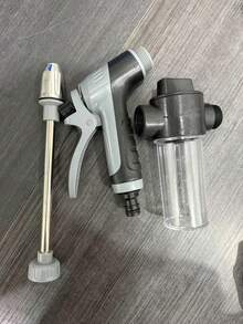 Portable High Pressure Car Wash Water Gun Hose Kit, 3/4" And 1/2" Quick Connect Adapters, Multi-Function Garden Soft Pipe Nozzle, Adjustable Thickened Rod Sprayer, Suitable For Car Cleaning And Pet Cleaning - View 18