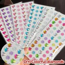 Stiker Permata Aneka Warna - Stiker Dekoratif Perekat Diri Berbentuk Hati 3D Mengkilap, Cocok untuk Kerajinan Tangan, Stiker Berlian DIY, Dekorasi Ponsel, Laptop, Tablet, Bahan Kerajinan Tangan untuk Hadiah Ulang Tahun, Campuran Aneka Warna, Efek 3D, Permukaan Mengkilap, Stiker Kreatif DIY Buatan Tangan - Donasi kasih sayang - View 12