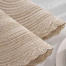 4pcs Round Woven Placemats, Minimalist Round Table Mats, Suitable For Dining Room - Multicolor - View 4