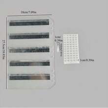 Magnetic Nail Color Book With Detachable Acrylic Gradient Color Display Board And Removable Nail Art Display Rack - Multicolor - View 5