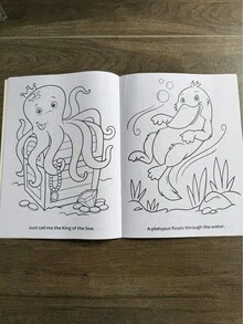 Animal Coloring Books, Cool Color Books, Picture Books To Enhance Cognitive Ability And Imagination - Multicolor - View 11