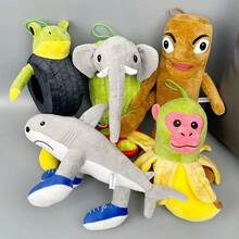 Nuevo Tralalelo Tralala peluche Tungtung italiano Brainrot Al Tralalero Tralala muñeco de peluche almohada suave juguetes personalizados - 09b-1 pieza - Ver 2