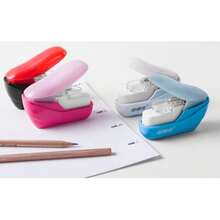 Mini Nail-Free Stapler, Portable Stapling Machine, No Staples Hand Stapler, Office School Learning Supplies For Students - Single Piece - View 1
