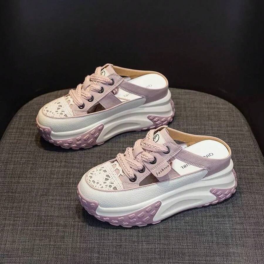 Women Wedges & Platform - Pink - View 1