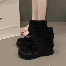 Women Platforms & Wedge Sandals - Black - View 2